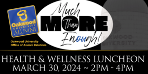 Alumni Homecoming 2024 Health & Wellness Luncheon Flyer EDITED